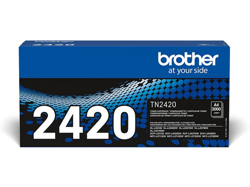 Toner compatible Noir pour Brother DCP-L2530DW - 3 000 pages référence TN- 2420
